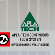 The Apla-Tech (CFS) Continuous Flow System Drywall Finishing Tools