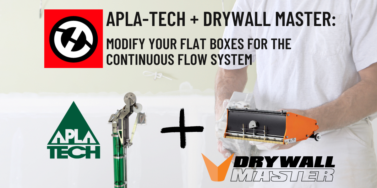 Modify your Drywall Master flat boxes to work with the Apla-Tech CFS with a step-by-step walkthrough video.