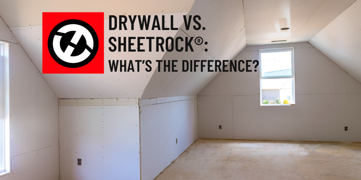 Drywall vs. Sheetrock®: What's the Difference?