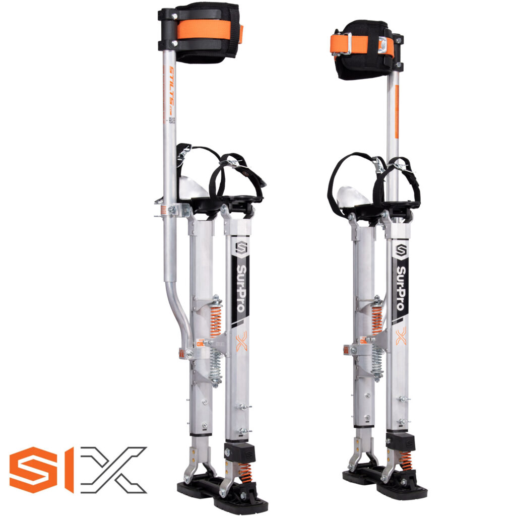 SURPRO S1 ALUMINUM STILTS - SHOP NOW AT WALL TOOLS
