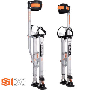 SurPro S1X stilts are lighter, more comfortable, and last longer than other brands.